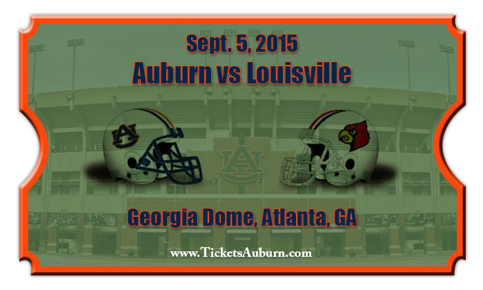 Auburn Tigers vs Louisville Cardinals Football Tickets | Sept. 5, 2015