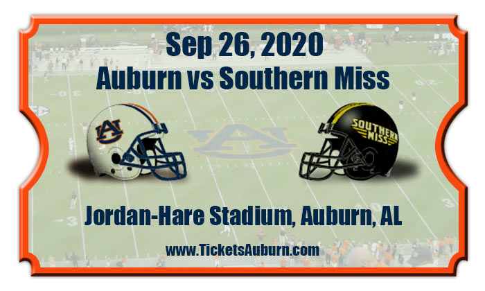 2020 Auburn Vs Southern Miss