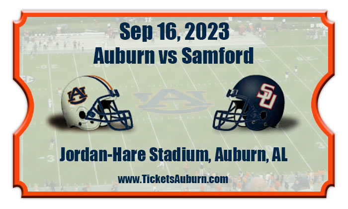 2023 Auburn Vs Samford