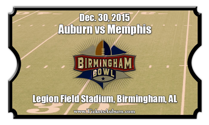 Birmingham Bowl: Memphis Tigers vs Auburn Tigers Tickets