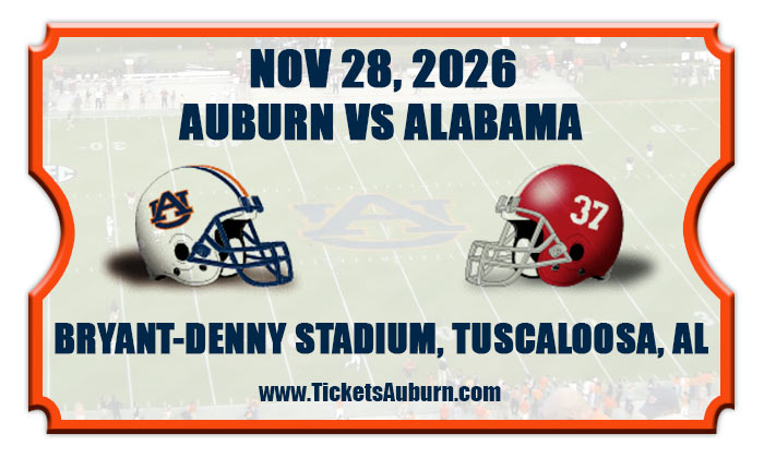 2026 Auburn Vs Alabama