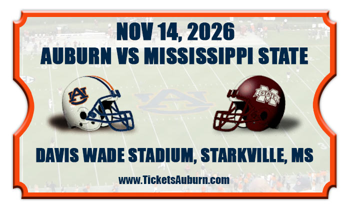 2026 Auburn Vs Mississippi State