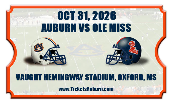 2026 Auburn Vs Ole Miss
